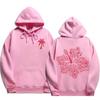 Women's "Everything Comes In Waves" Velvet Hoodie Sweatshirt