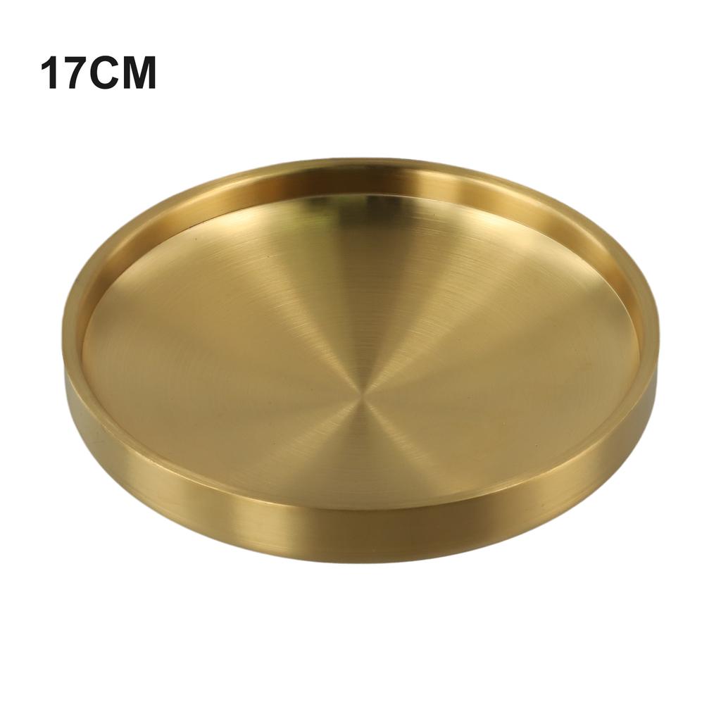 For Bedside Tables Elegant Serving Plate For Lively Parties Round Edges Wide Range Of Applications Drop Resistance