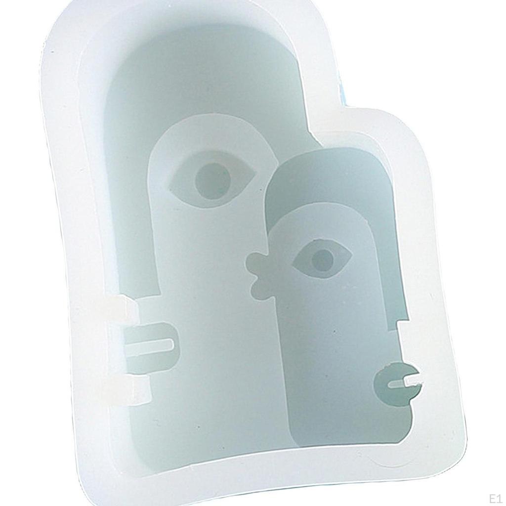 3D Silicone Making Decor Human Casting Tool Polymer Handmade Ornament for Mousse