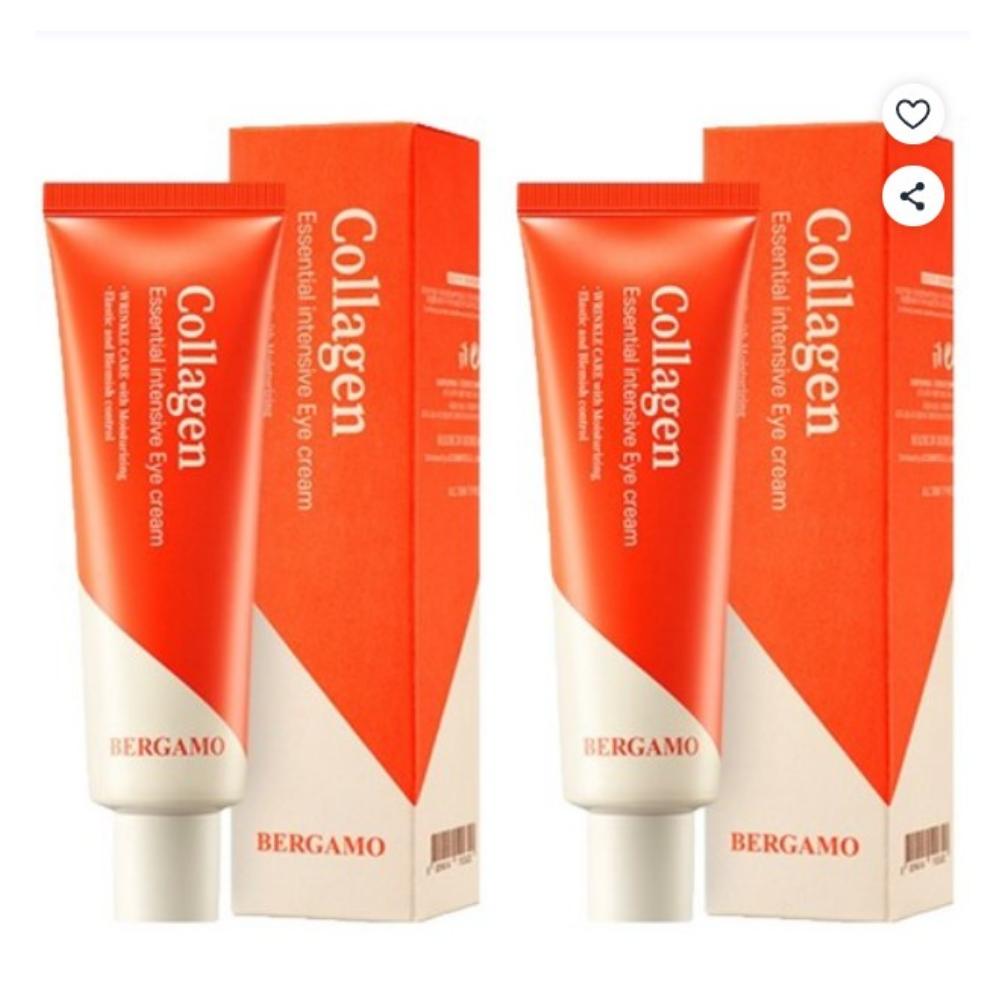 Bergamo Collagen Essential Intensive Eye Cream Anti-Wrinkle & Firming Care 100g × 2