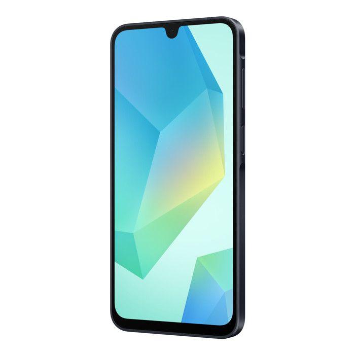 Kort beskrivelse : Smartphone Samsung A16 LTE med 6,7-tommers Super AMOLED-skjerm, åttekjerneprosessor, 50 MP kamera og internminne