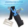 Nylon Spearfishing Secant Equipment  Portable Scuba Diving Cutting Emergency Set Cutter Underwater Line Sharp Outdoor Equipment