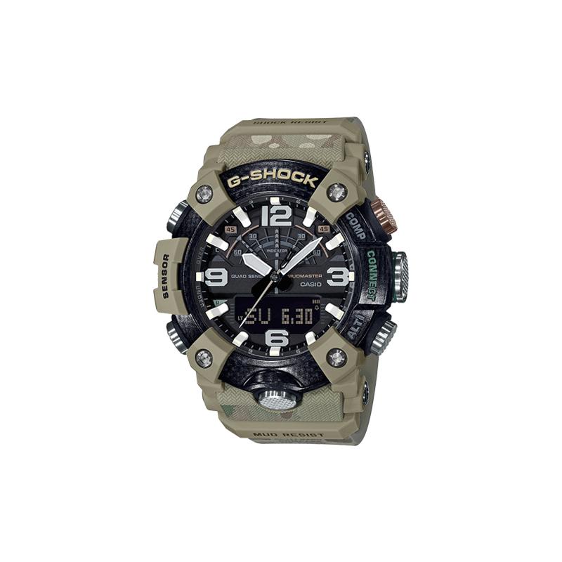 

Casio G-SHOCK x British Army MUDMASTER Series Carbon Core Protection Quartz Movement Resin Strap Japanese and Korean Watch Men s Watch GGB100BA-1A чорний