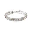 Multi-colored rhinestone bracelet Super flash diamond-set bracelet Full diamond imitation crystal jewelry