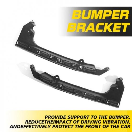Fits Honda 2009-2013 Front Bumper Support Mounting Brackets Pair LH RH 2pcs EOA