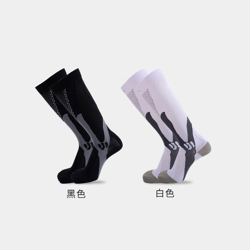 Pressure Socks Calf Socks Men'S And Women'S Professional Sports Socks Outdoor Cycling Fitness Thin Legs Elastic Compression Socks Football Socks