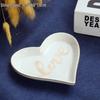 Nordic Ceramic Jewelry Dish - Square, Heart, Hexagon, Feather Shapes, Customizable Logo