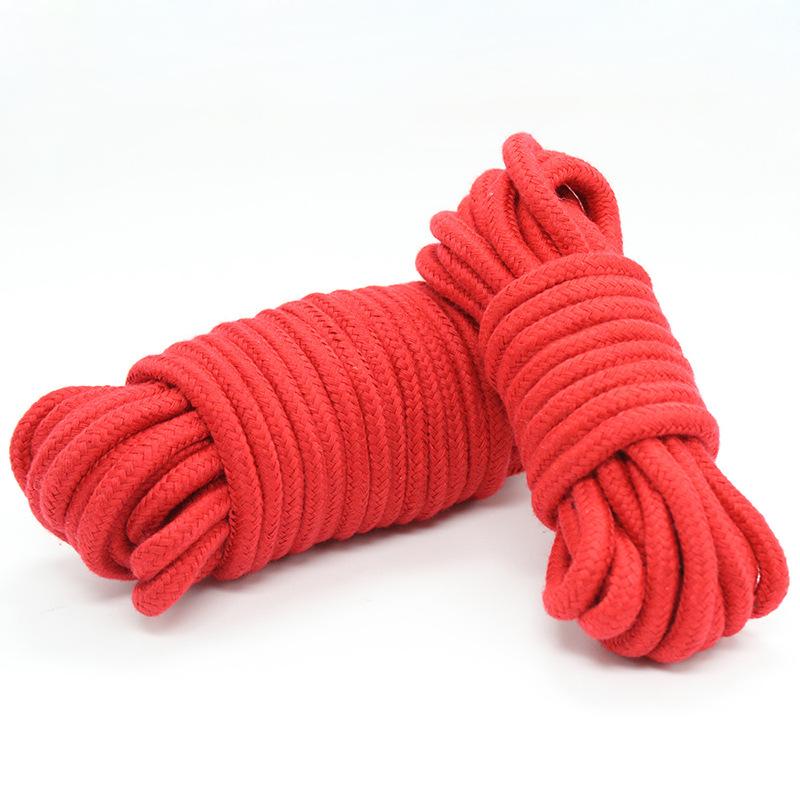 5m/10m Soft Cotton Rope Female Slave  Bondage Gear Set Adult Games Binding Role-Playing Sex Toys for Couples Women
