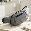 Wasserdichte Canvas-Bauchtasche für Herren, kleine koreanische Sport-Umhängetasche, Outdoor-Reise-Wandertasche