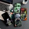 Soft Phone Cover for Samsung Galaxy S25 S24 S23 FE Plus Ultra S7 Edge A16 A15 5G s25+ Case Kakashi Hatake Narutos Uchiha Sasuke