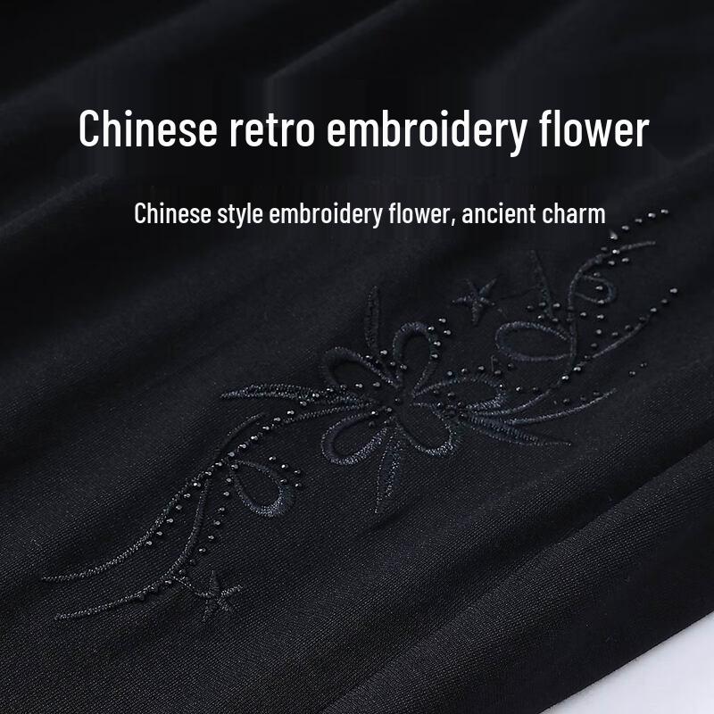 Chinese Style Stand Collar Blouse Set for Women