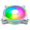 Ventilateurs de boîtier - cooler master - mf120 halo 3-en-1 - 120 mm - argb à double boucle - blanc