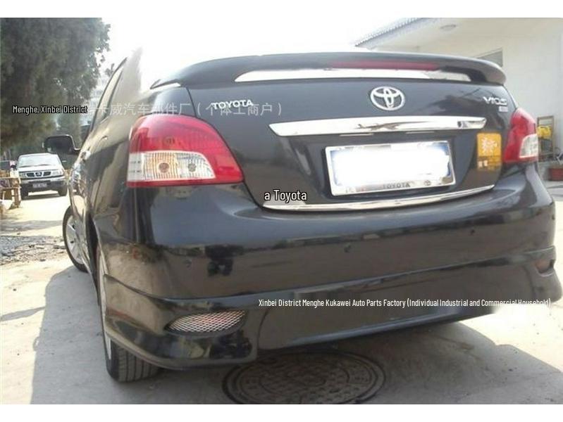Toyota Vios 08-12 Model Sporty Rear Spoiler with Lights