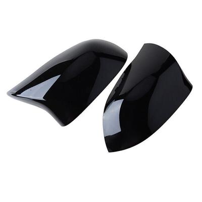 Glossy Black Rearview Mirror Cover For BMW X4 F26 X5 F15 X6 F16 X3 E83 2014-2021