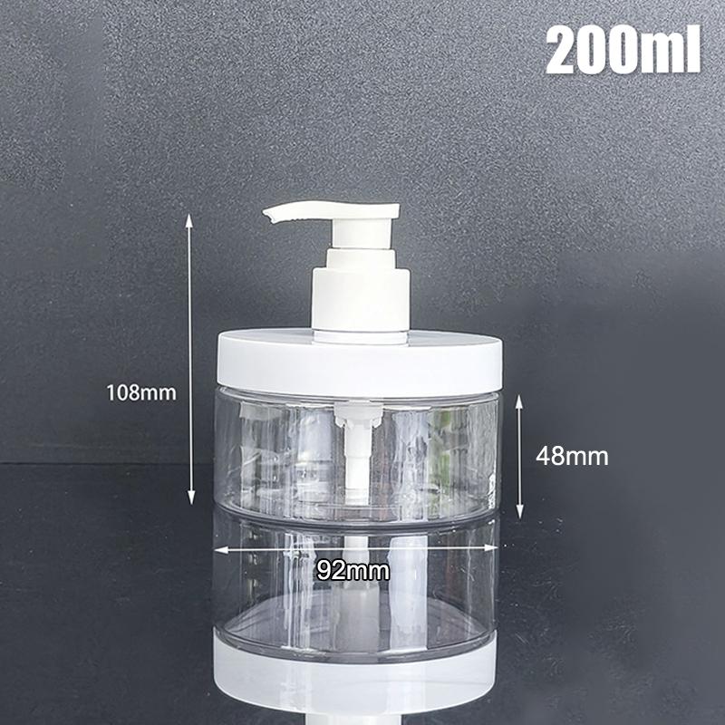 

100-800ml Soap Dispenser Bottle Shampoo Shower Gel Bottle Refilable Wide Mouth Lotion Hand Sanitizer Bottle Bathroom Container
