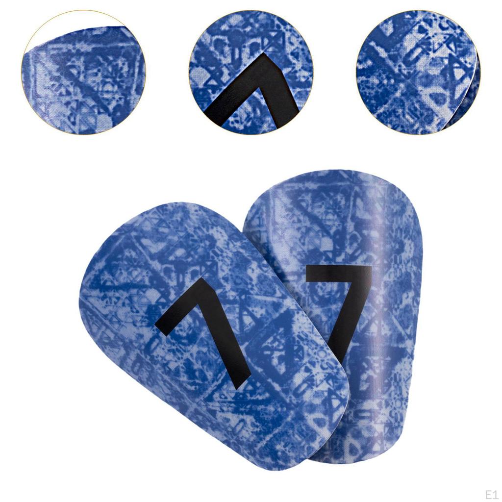 Mini Fußball Schienbeinschoner Fußball für Jungen Mädchen Bequem Spiel Stoßfest Bein