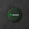 OENU7 Car Coaster Water Cup Bottle Holder Mat Anti-slip Pad For Skoda Octavia 2 3 Fabia A7 Rapid Superb Kamiq Kodiaq Accessories