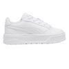 Childrens/Kids Karmen II Leather Platform Trainers