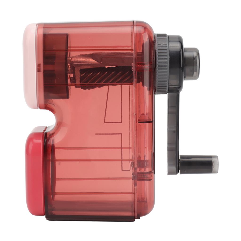 Artist Pencil Sharpener Hand Cranking Alloy Cutter Adjustable Nibs Manual Pencil Sharpener for Charcoal Sketch Pencil