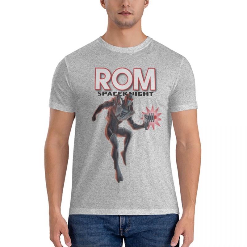 Rom Spaceknight Classic T-Shirt custom t shirts oversized t shirts for men summer t-shirt men S
