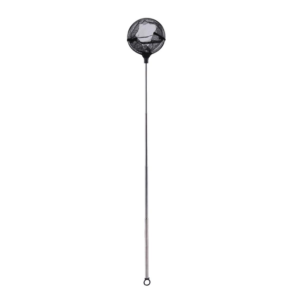 Fish Tank Aquarium Accessories Net Mini Adjustable Telescopic Fishes Shrimps Landing Net Round