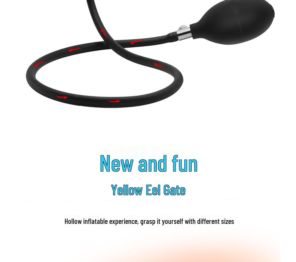 Large Inflatable Butt Plug & Prostate Dilator Toy