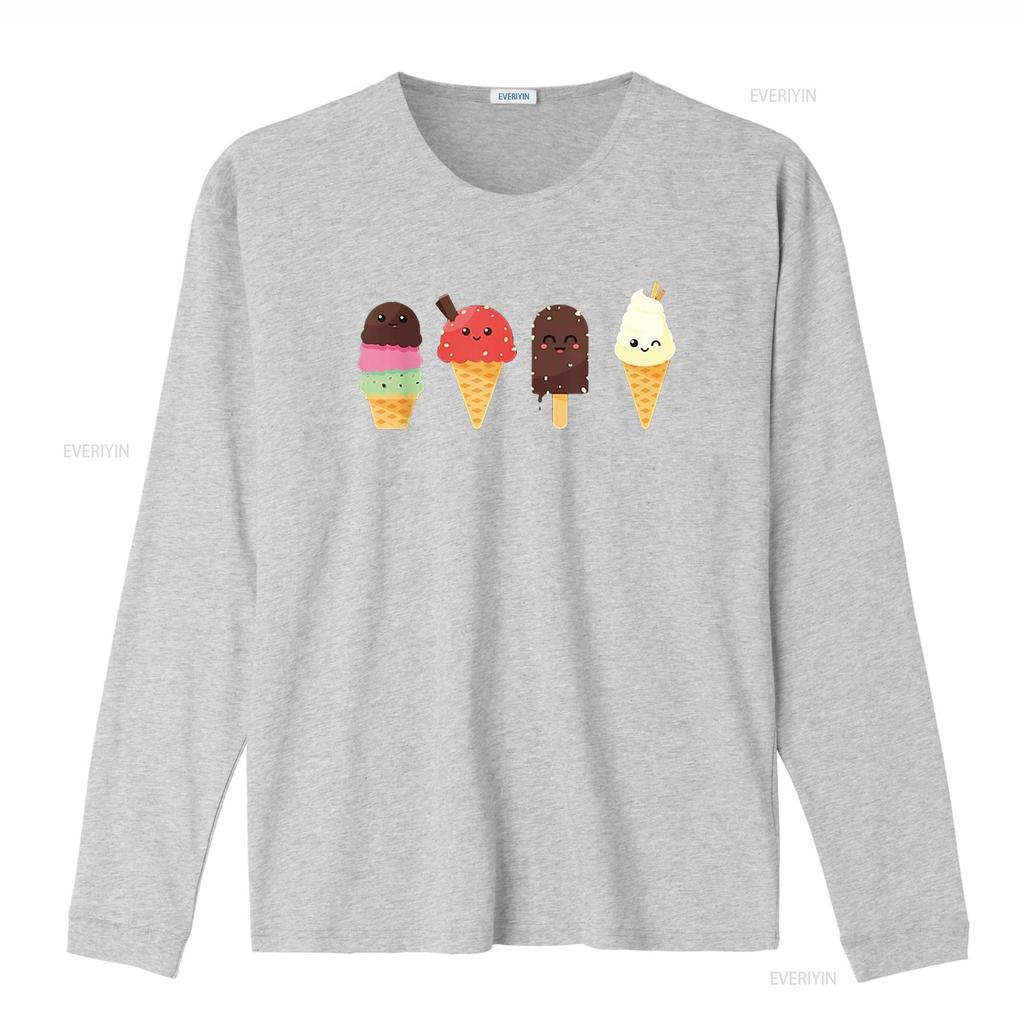 Ice Cream Lover T Shirt for Summer vintage Washed streetwear Versatile graphic Top For Everyday Wear Casual fashion Unisex
