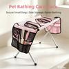 Non-Slip Pet Bathing Stand Folding Dog Grooming Hammock Pet Washing Rack  Hair Brushing