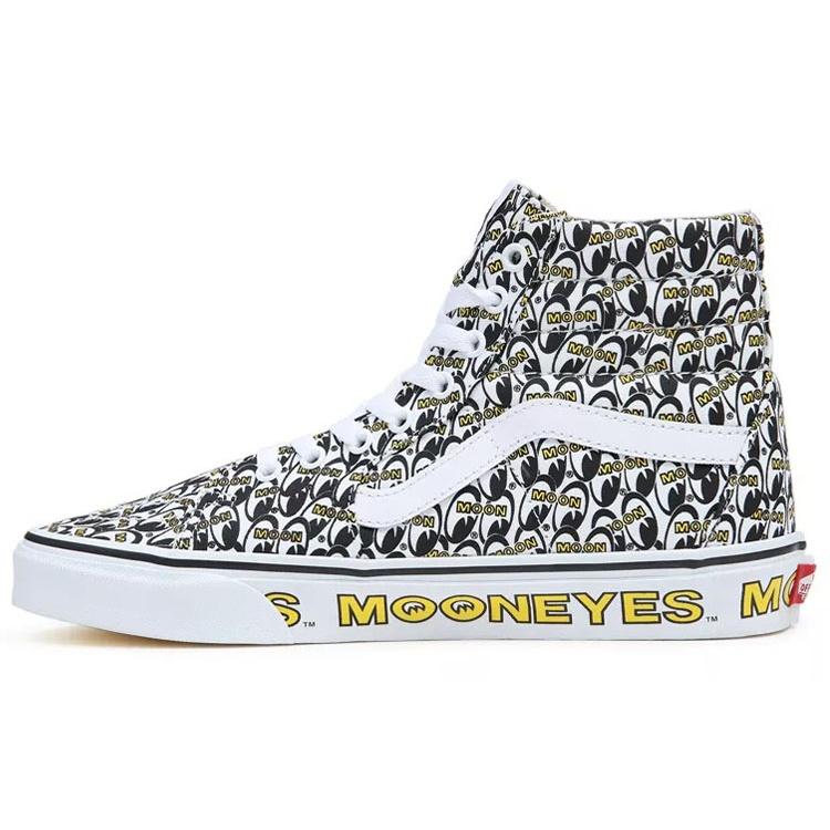Vans Mooneyes x SK8-HI  True White Yellow  Men s VN0A7Q5N6M5 EU 37