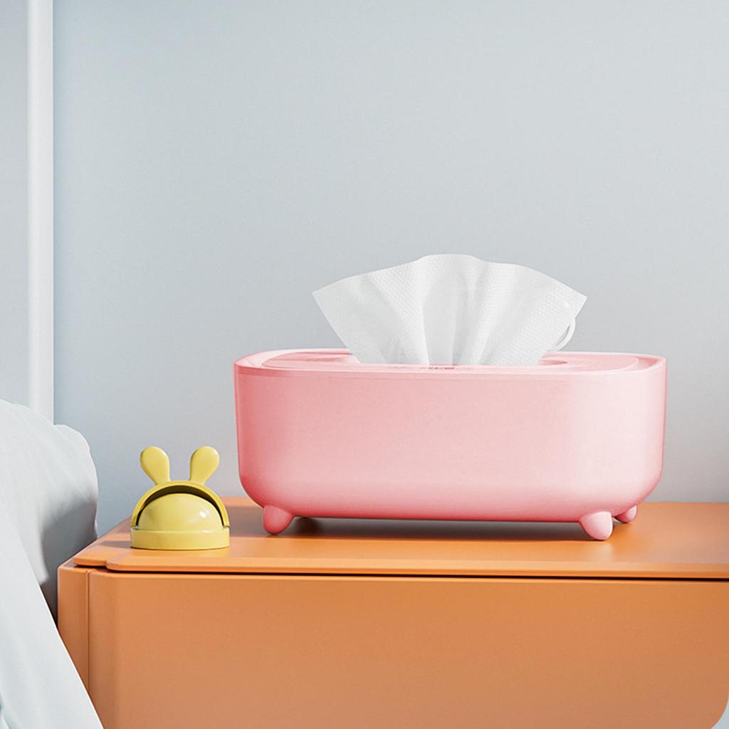 Baby Wipe Warmer Dispenser Large Capacity Fast Heating Wipe Warmer with Sealing   Top