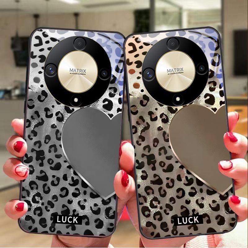 Speckled Love For Honor Magic 6 50 70 90 Lite X7b 200 Pro Nova 10 Nova 5T X6 P30 Pura 70 Ultra Tempered Glass Phone Case