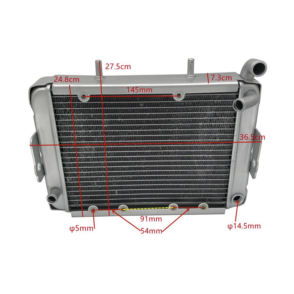 Cooling Radiator With Fans Assy For Linhai 260cc 300cc LH260 LH300 ATV Quad