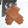Importerede fåreskinds handsker til mænd med touchskærm og high-end vævede handsker af ægte læder