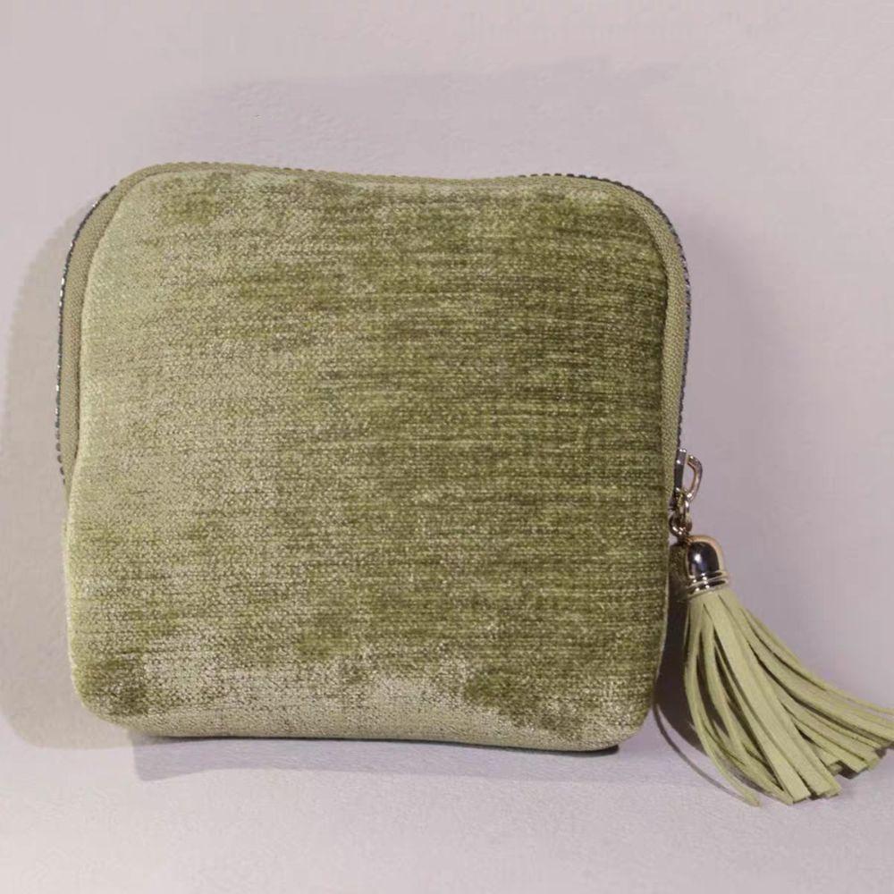Velvet Jewelry Storage Bag Bracelet Jewelry Holder Light Luxury Jewelry Packing Bag Travel