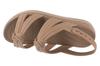 Crocs Brooklyn Knot Low Wedge Sandal, Womens brown Sandals