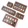 Hot Sale Retro Imitation Wood Grain Pu Leather Display Storage Collection Organizer Watch Box for Watch Display Box Gifts