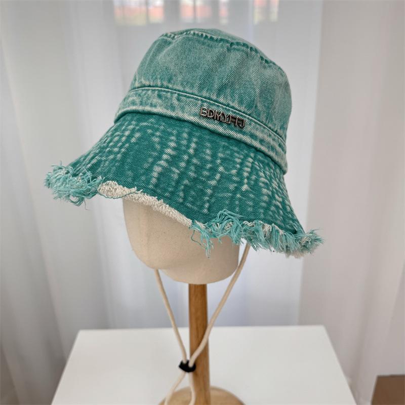 Versatile Hat Style Retro Burr Edge Womens Sunshade Hatscaps Fishermans