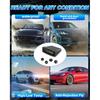 Tire Pressure Monitoring System,RV Tire Pressure Monitor System With Solar Charge Or USB, Tire Monitoring System With 4 Sensors & 6 Alarm Modes