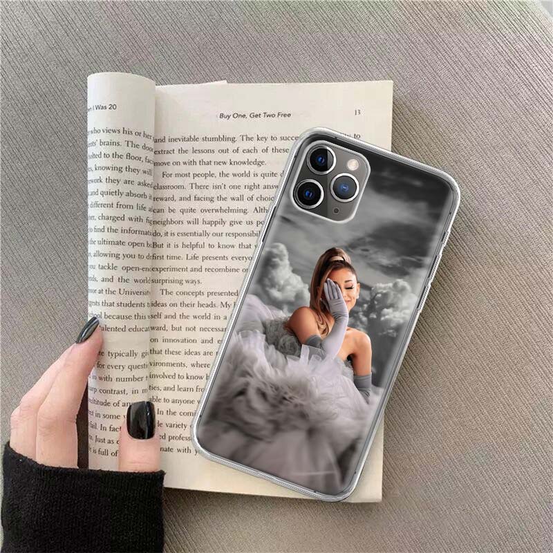 Ariana Grande Phone Case For Apple Iphone 12 13 Mini 14 15 Pro 17 Pro Max Air 11 16E 16 Plus Shell Cover Clear TPU Pro