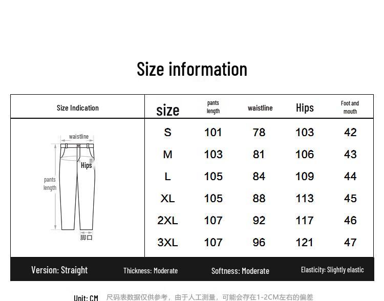 Peacebird Men's Straight-Leg Business Trousers