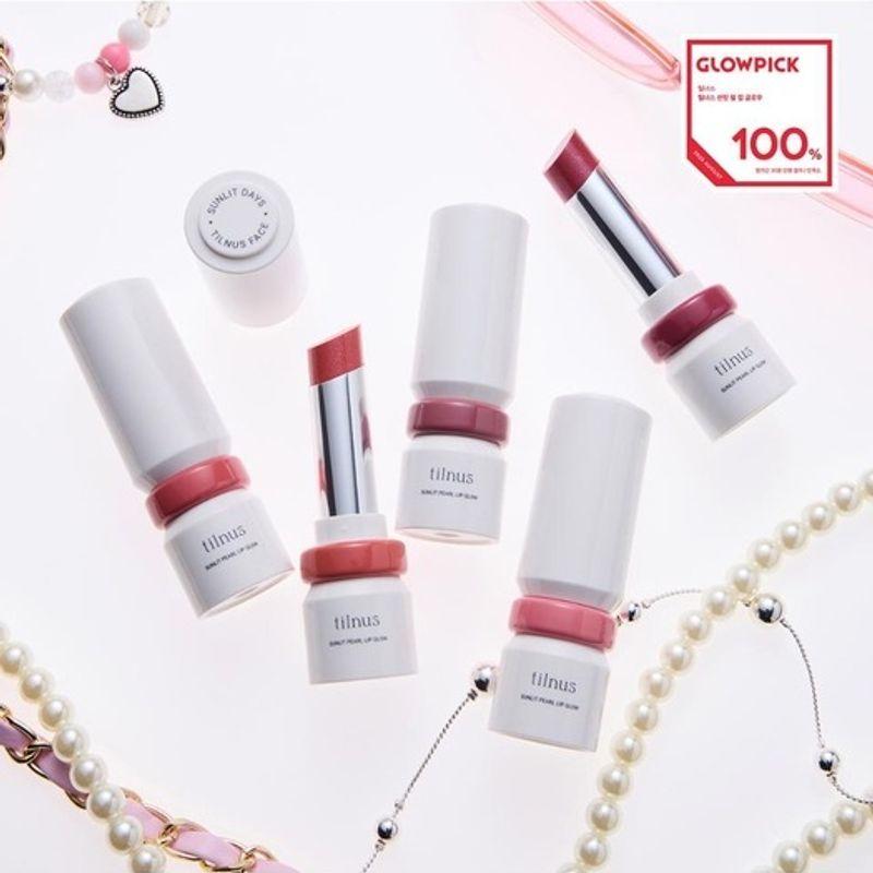 tilnus tilnus sunlit pearl lip glow