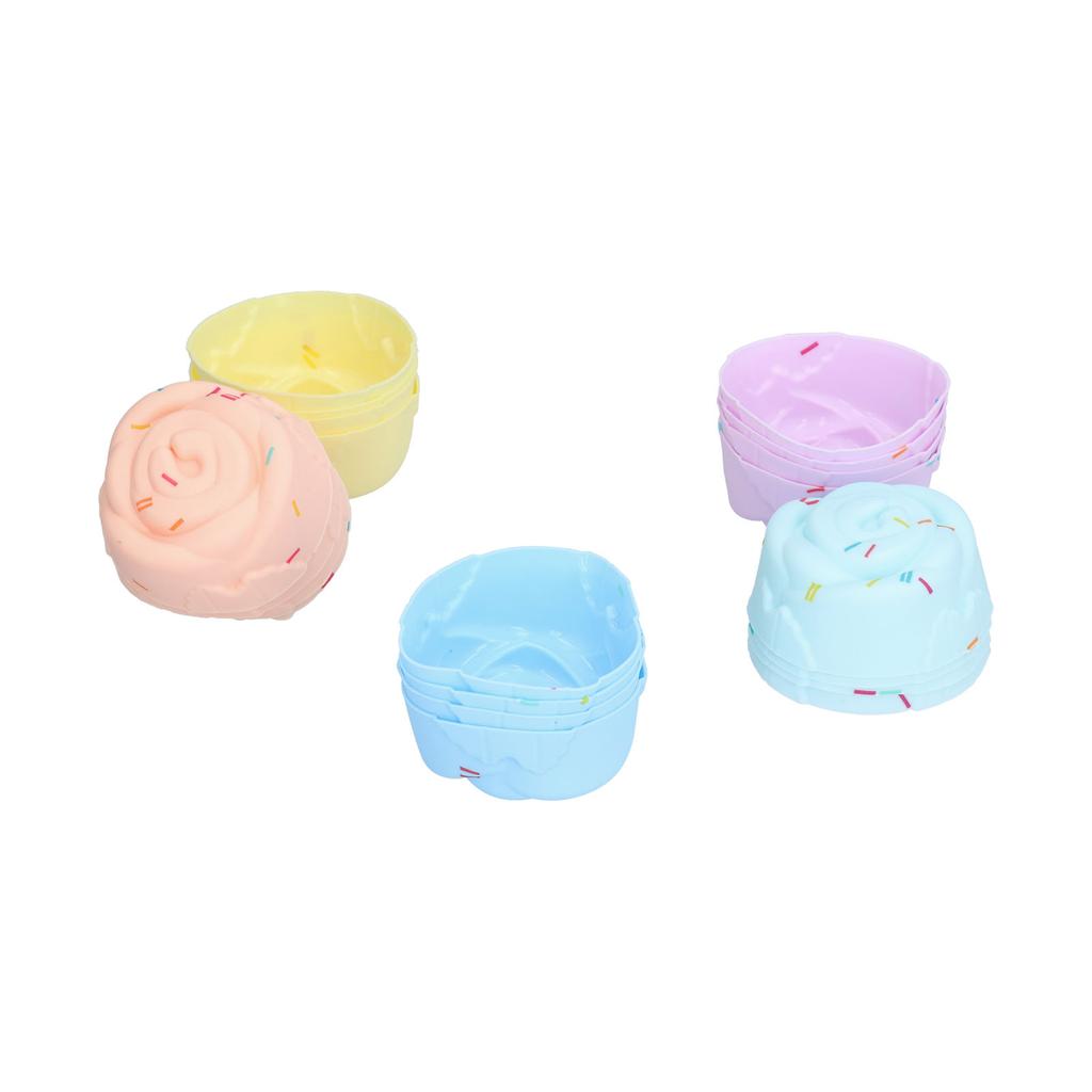 20Pcs Cupcake Baking Mould Silicone Muffin Cups Cupcake Moulds   Pudding Mold