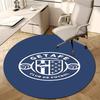 1pc Football Team (75) Design Printed Area Round Carpet for Bedroom Living Room Home Decor Rugs Mat Non Slip Mat Rug for Bedside