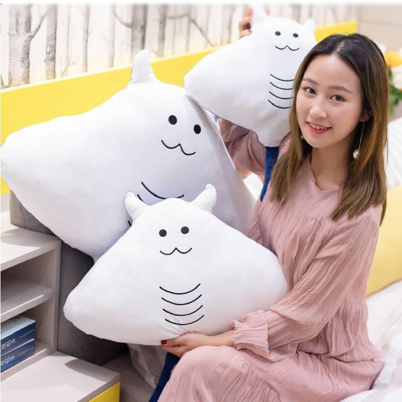 Rays Marine Manta Animal Plush Toy Stuffed Doll Bedroom Decoration Gift Kids