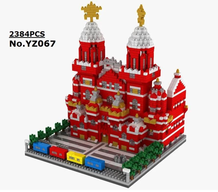 Yz Mini Blocks Architecture Pisa World Landmark Building Bricks Louvre Lovely Toys Eiffel Tower Model Castle For Children Gifts