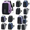 Rucksack Diebstahlschutz Unisex Laptop USB-Anschluss Ladefunktion Reise Oxford Taschen Schule