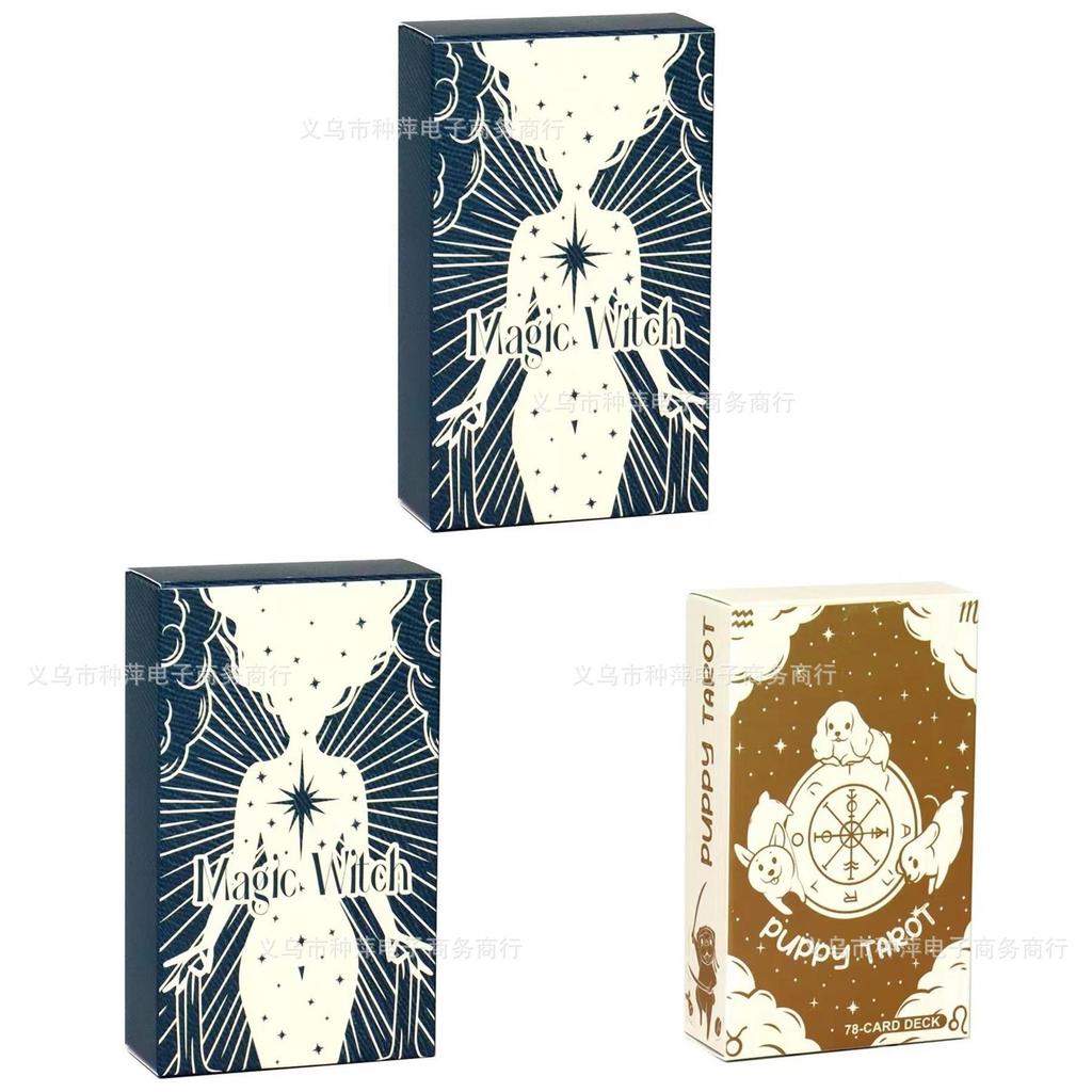 Tarot Cards Deck With Magic Witch Theme For Emotional And Intellectual Development In Family Games