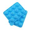 Molde de Silicona para Cake Pops de 12 Agujeros Molde de Corte con Forma de Bola Molde para Caramelo Chocolate Cake Lollipop Herramienta Accesorios de Bandeja de Hielo para Hornear en Cocina