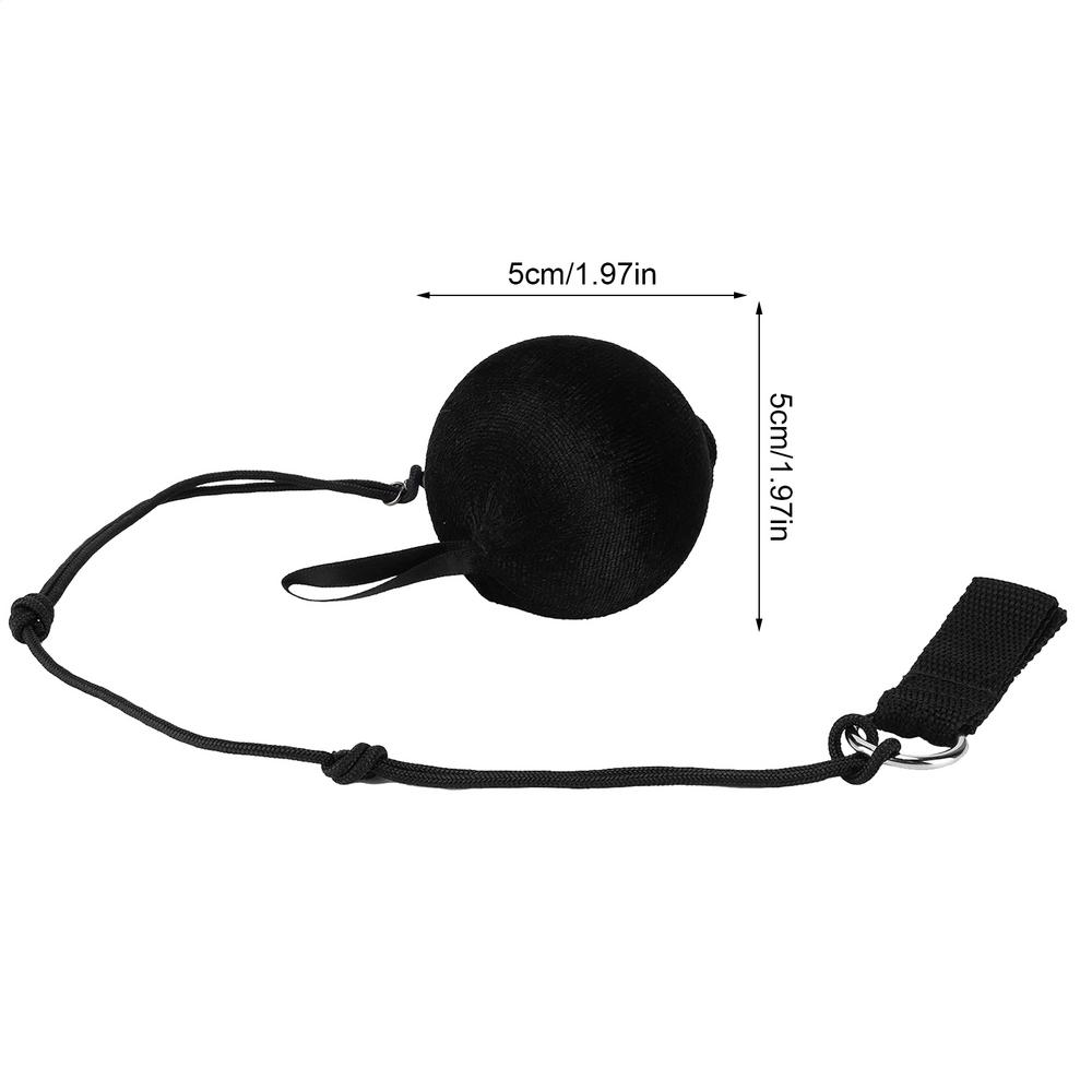 

1 Piece Adjustable Soft rubber Ball for Polynesian Dances Belly Dance Yoga Throw Ball Show black Props Stage Performance Tool чорний