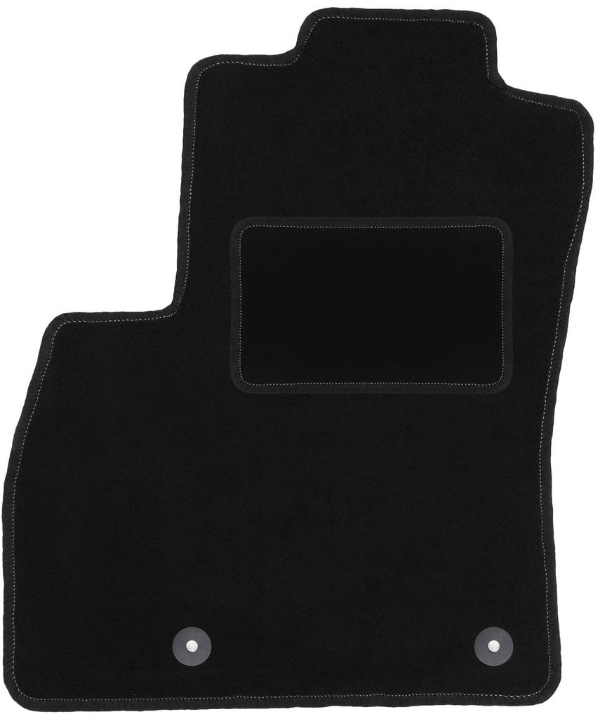 Fahrermatte schwarz für: Citroen Nemo Kastenwagen (2007-2017)